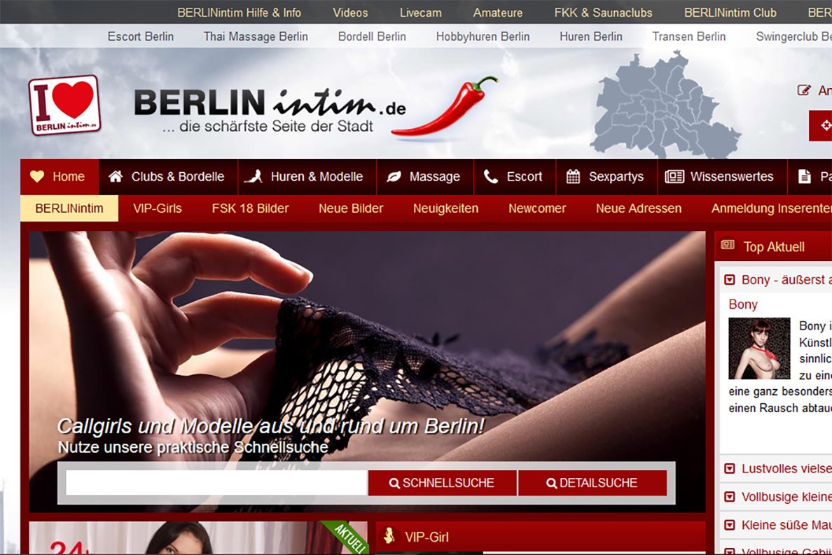  BERLINintim, das Erotikportal für Berlin